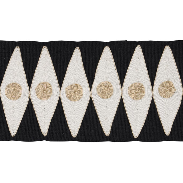 Schumacher Black And Sand Backgammon Tape