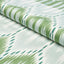 Schumacher Bukhara Ikat Mineral And Leaf Fabric