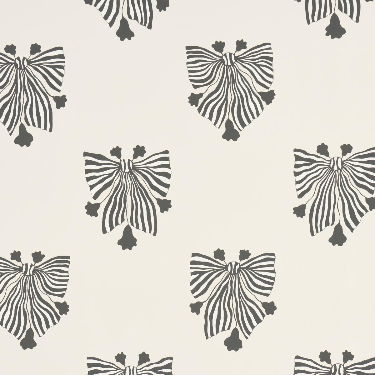 Schumacher Bow-Wow-Wow Cream Wallpaper