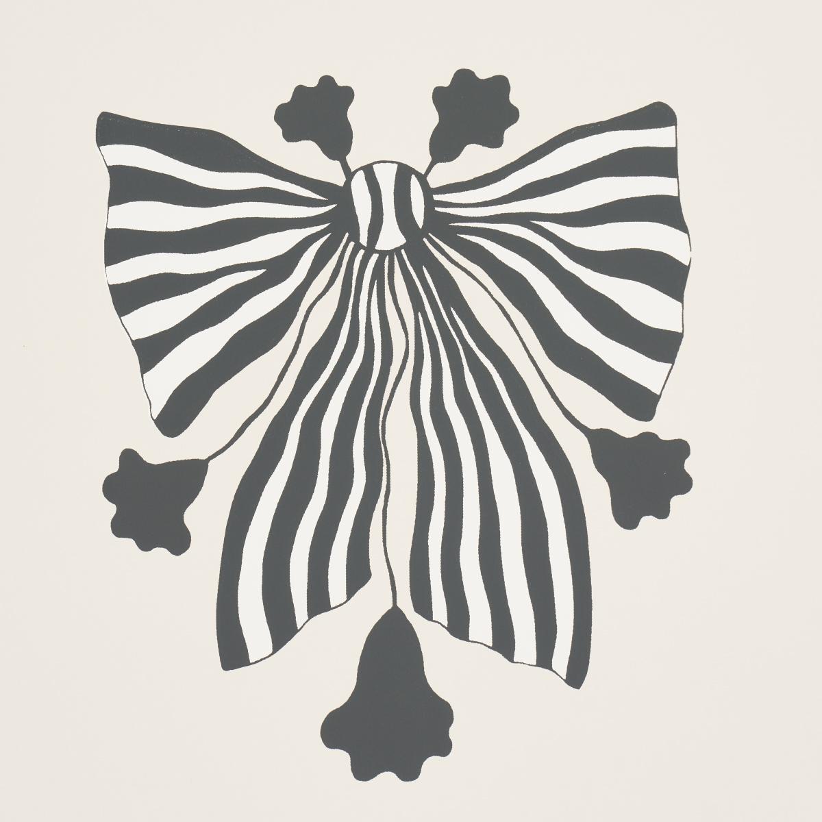 Schumacher Bow-Wow-Wow Cream Wallpaper