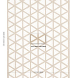 Schumacher Tipton Appliqu Flax Fabric