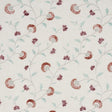 Schumacher Iyla Embroidery Rose & Natural Fabric