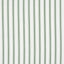 Schumacher Birdie Ticking Stripe Leaf Green Fabric
