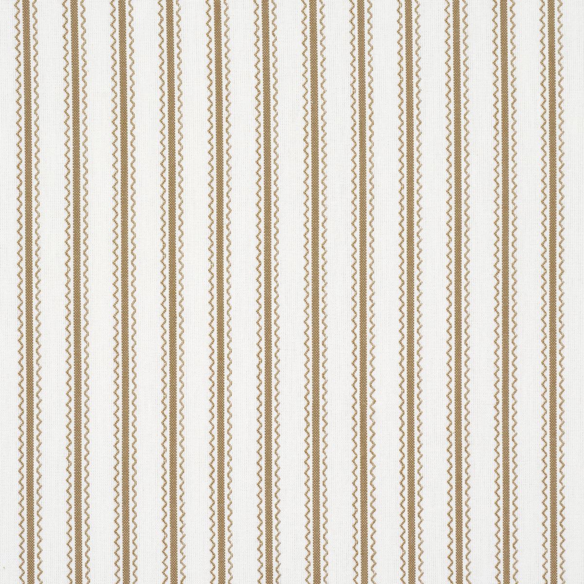 Schumacher Birdie Ticking Stripe Neutral Fabric – DecoratorsBest
