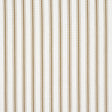 Schumacher Birdie Ticking Stripe Neutral Fabric
