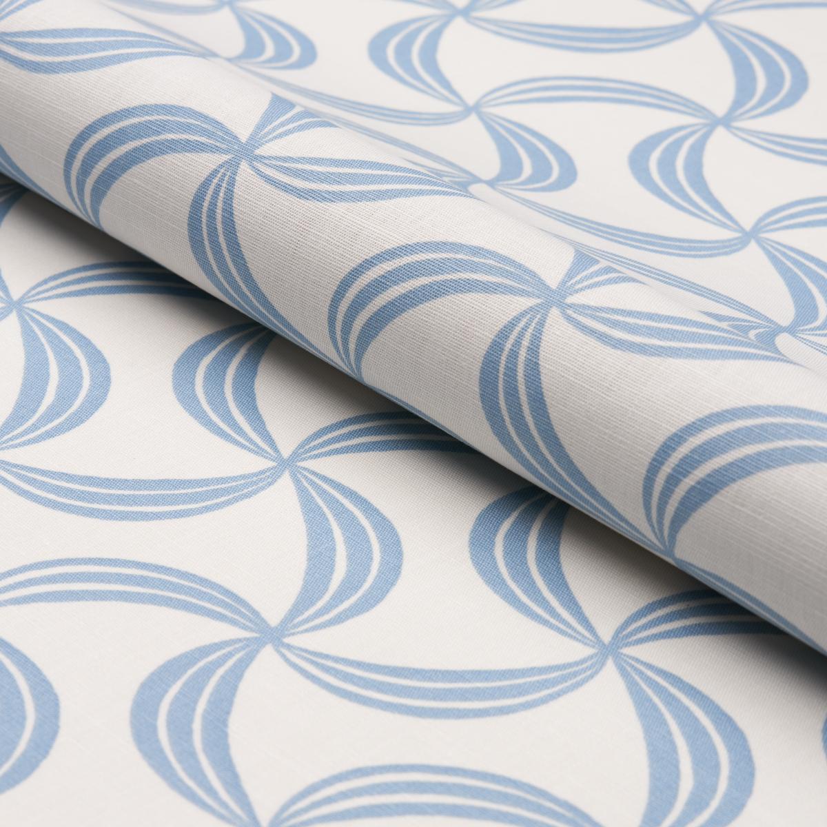 Schumacher Ambrosia Blue Fabric