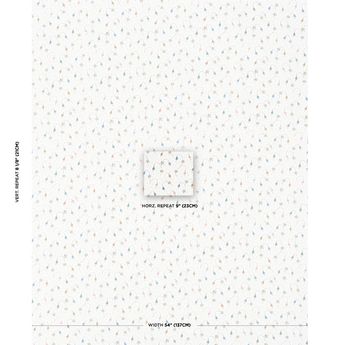 Schumacher Lolly Floral Confetti Fabric