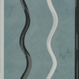 Schumacher Backdrop X Schumacher Affogato Blue Gray Wallpaper