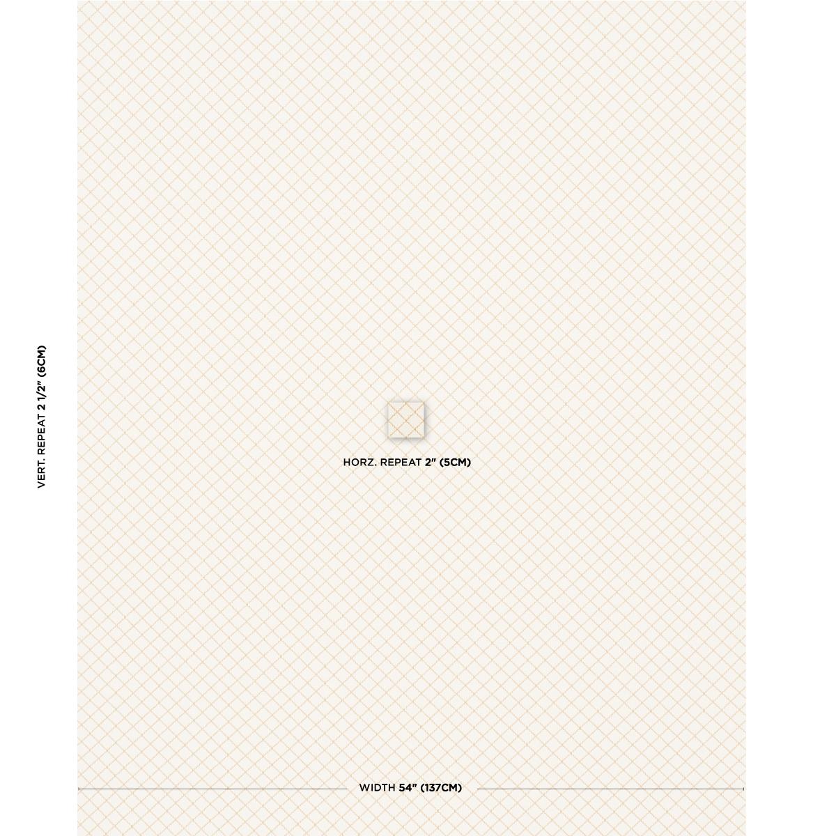 Schumacher Maggie Lattice Neutral Fabric