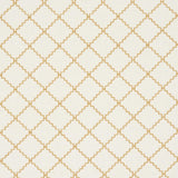 Schumacher Maggie Lattice Neutral Fabric