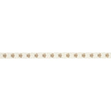 Schumacher Hubert'S Bees Tape Ivory & Gold Trim