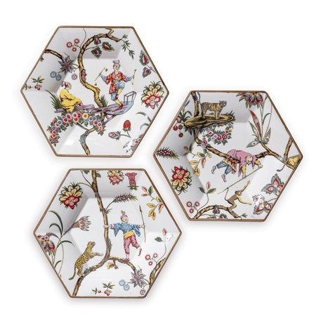 Scalamandre Maison Chinoise Multicolor Plate