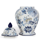 Williamsburg Braganza Blue/White Ginger Jar