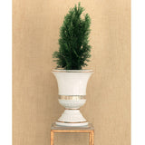 Williamsburg Palace Fret Ivory/Gold Urn