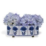 Williamsburg Hannah Blue/White Planter