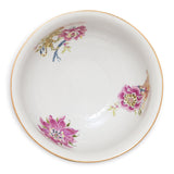 Williamsburg Braganza Pink/White/Gold Bowl
