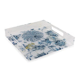 Williamsburg Braganza Blue/White Tray
