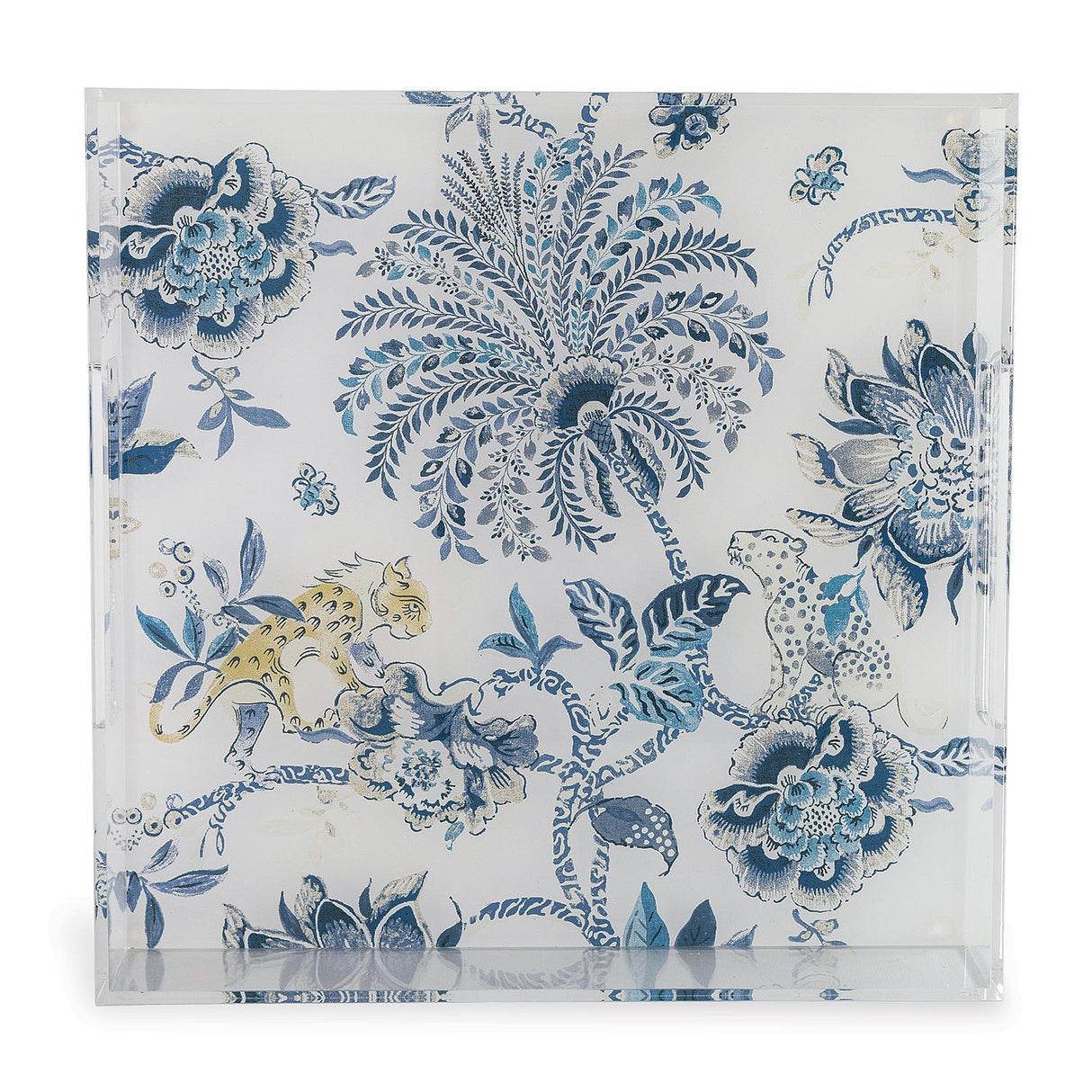 Williamsburg Braganza Blue/White Tray