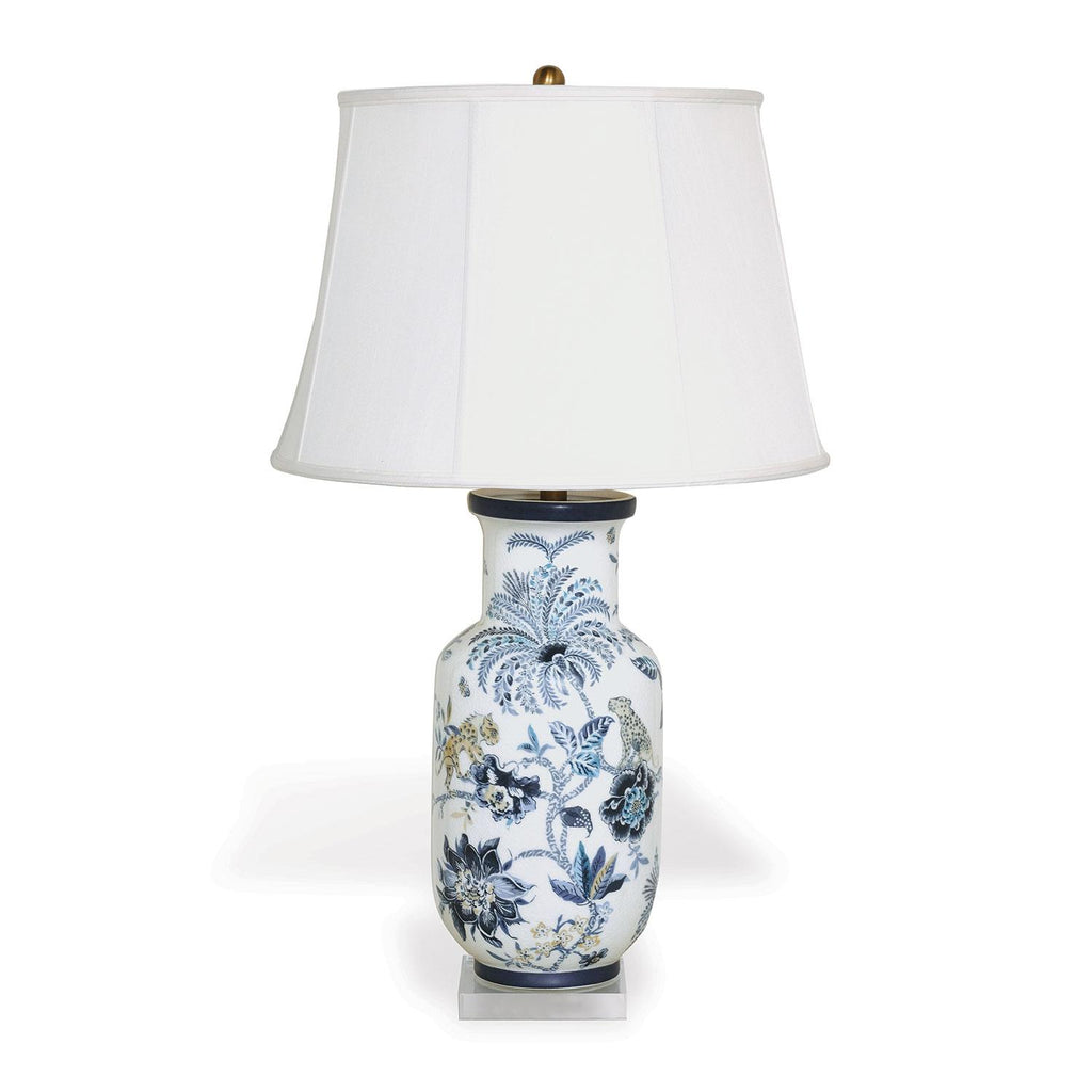 Williamsburg Braganza Blue/White Accent Lamp