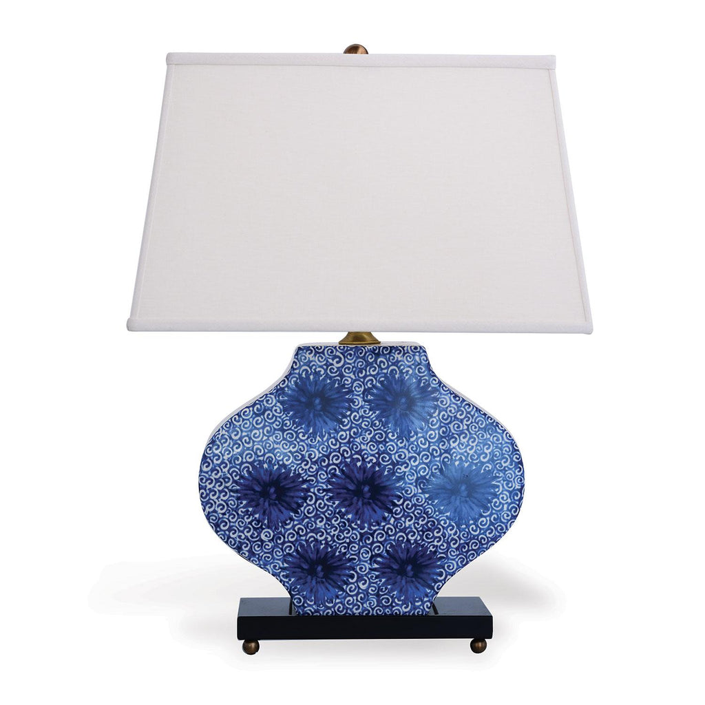 Williamsburg Hannah Blue/Cream Accent Lamp