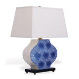Williamsburg Hannah Blue/Cream Accent Lamp