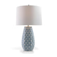 Williamsburg Isobel Blue/Cream Accent Lamp
