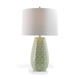 Williamsburg Isobel Green/Cream Accent Lamp