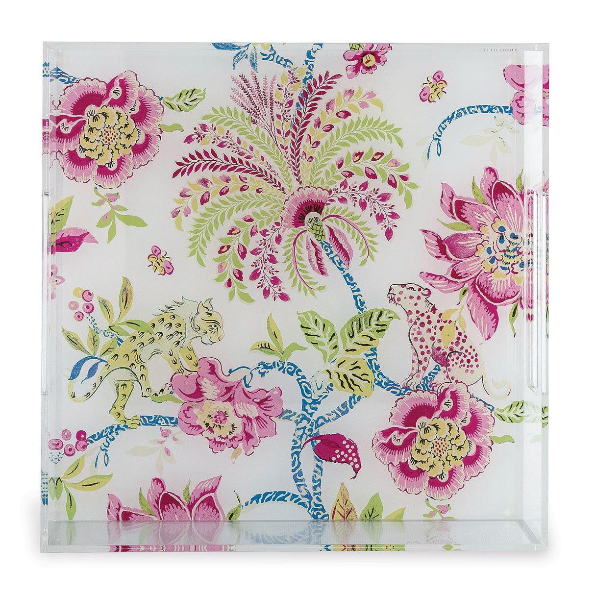 Williamsburg Braganza White/Pink Tray
