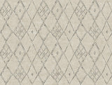 Lemieux et Cie Souk Diamonds Taupe Black Wallpaper