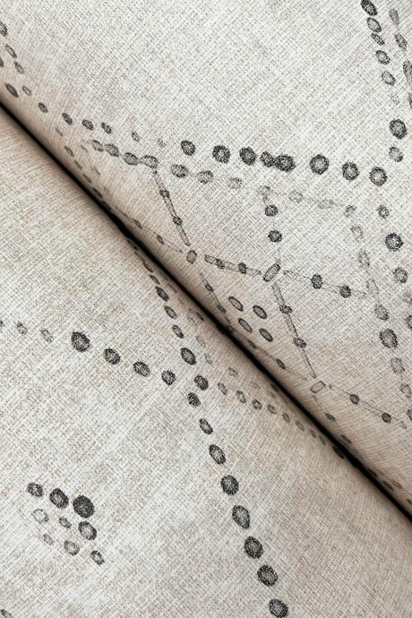 Lemieux et Cie Souk Diamonds Taupe Black Wallpaper