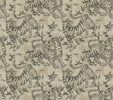 Lemieux et Cie Orly Tigers Taupe Beige Wallpaper