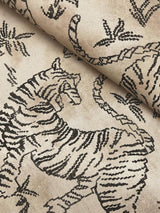 Lemieux et Cie Orly Tigers Taupe Beige Wallpaper