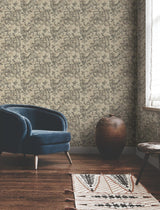 Lemieux et Cie Orly Tigers Taupe Beige Wallpaper