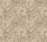 Lemieux et Cie Orly Tigers Blush Pink Wallpaper