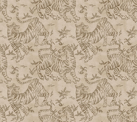 Lemieux et Cie Orly Tigers Blush Pink Wallpaper