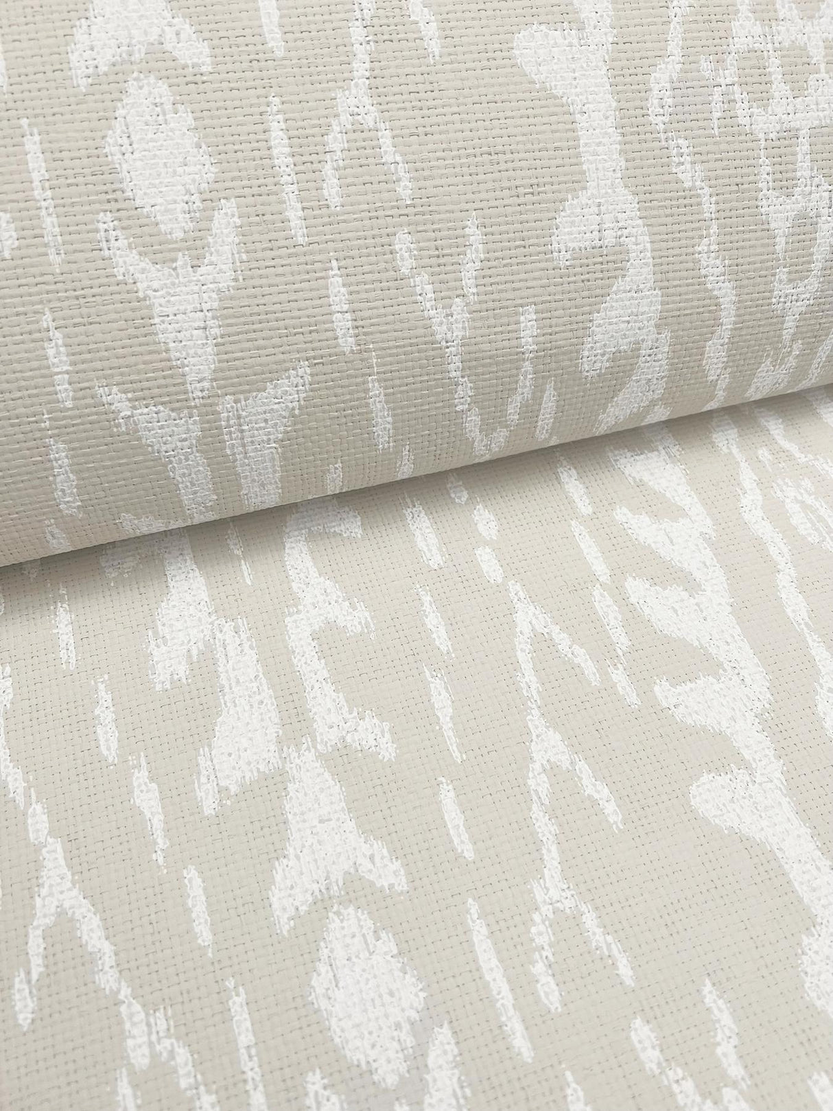 Lemieux et Cie Rousseau Paperweave Linen Beige Wallpaper