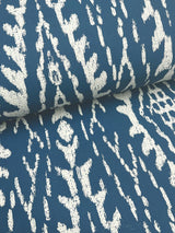 Lemieux et Cie Rousseau Paperweave Indigo Blue Wallpaper