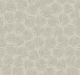 Lemieux et Cie Elora Leaf Taupe Brown Wallpaper