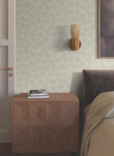 Lemieux et Cie Elora Leaf Taupe Brown Wallpaper