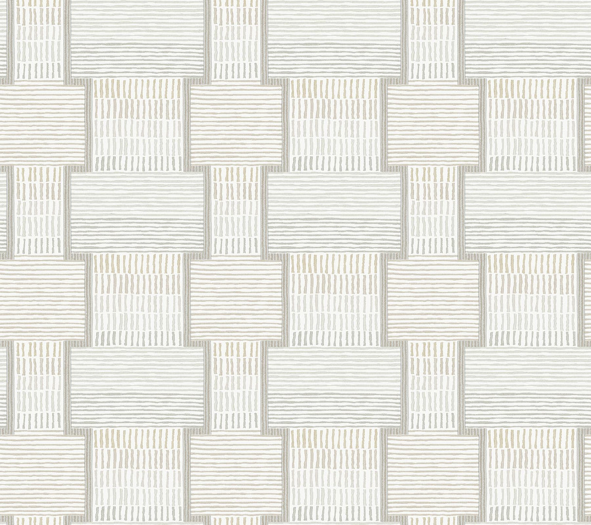 Lemieux et Cie La Broderie Grey Grey Wallpaper