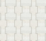 Lemieux et Cie La Broderie Grey Grey Wallpaper
