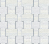 Lemieux et Cie La Broderie Sky Blue Blue Wallpaper