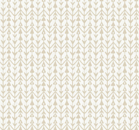 Lemieux et Cie Martigue Stripe Ochre Yellow Wallpaper