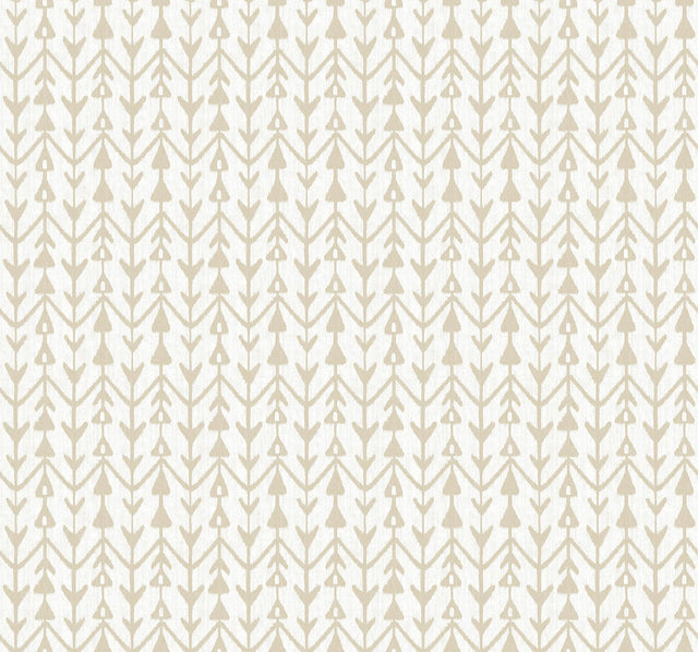 Lemieux et Cie Martigue Stripe Ochre Yellow Wallpaper