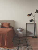 Lemieux et Cie Martigue Stripe Beige Beige Wallpaper