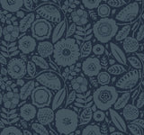 Lemieux et Cie Camille Blossom Indigo Blue Wallpaper