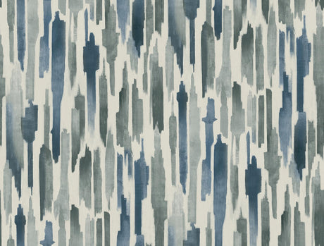 Lemieux et Cie Pluie Ocean Blue Wallpaper