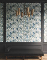 Lemieux et Cie Pluie Ocean Blue Wallpaper
