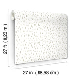 Lemieux et Cie Tachette Taupe Grey Wallpaper