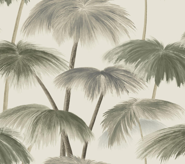 Lemieux et Cie Plein Air Palms Vintage Beige Wallpaper